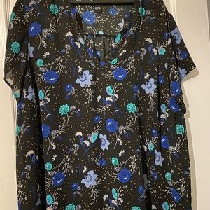 Torrid Floral Blouse